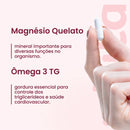 Kit Ômega 3 TG e Magnésio Quelato Trio