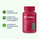 Ômega 3 em 1: Ômega 3 com Coenzima Q10 e Vitaminas D e E