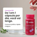 Coenzima Q10 120 mg em cápsulas com Vitamina E