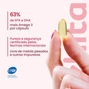 Ômega 3 TG 1000mg rico em EPA DHA com Vitamina E e selo IFOS