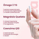 Kit Ômega 3 Super DHA e Coenzima Q10 e Magnésio Quelato