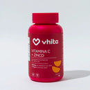 Vitamina C com Zinco em cápsulas de 1000mg - Zero Calorias